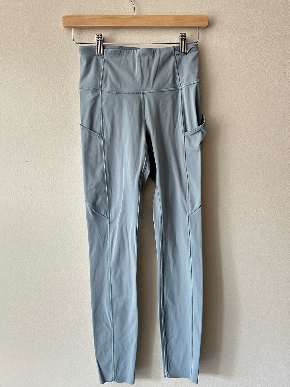 Lululemon Fast and Free (OG style) 25in Tights - Light Blue